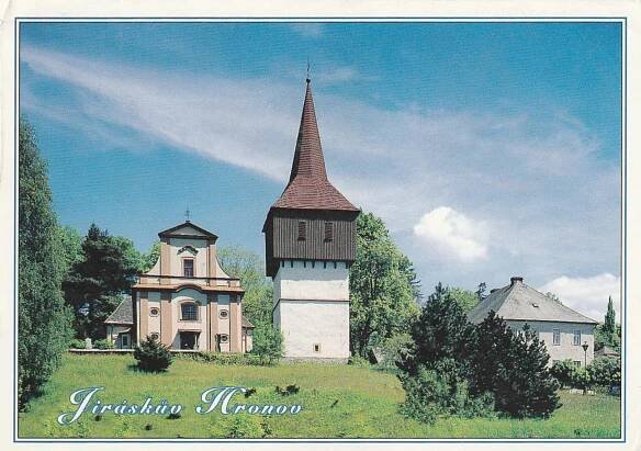 JIRÁSKŮV HRONOV  - Pohlednice místopis