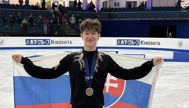 Adam Hagara vybojoval bronz na juniorských MS