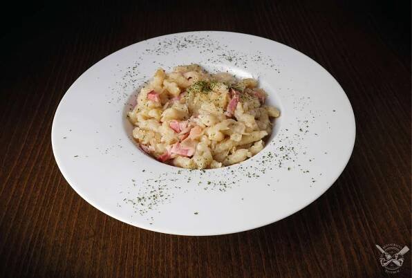 Kapustové strapačky so slaninou 250 g (1,3,7,12) - Vináreň a Reštaurácia pri Kaplnke