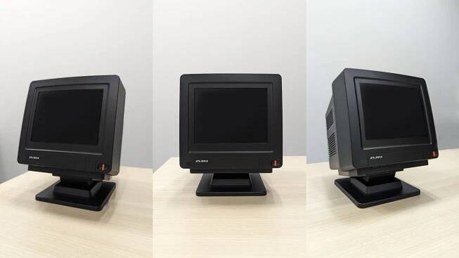 K retro nápodobám starých počítačů teď můžete mít i falešný CRT monitor