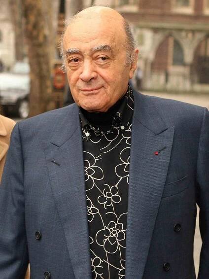 Mohamed Al Fayed arrives at the High Court on February 20, 2008 in London