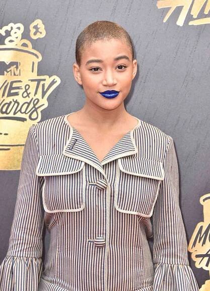 Buzzcut: Amandla Stenberg