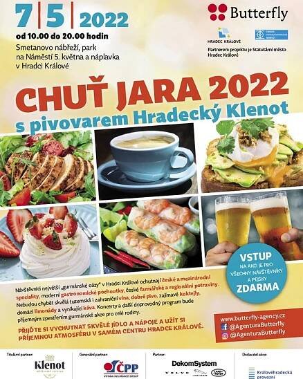 Chuť jara - Hradecké nábřeží gurmánů - sobota 7. května 2022 - Hradec Králové