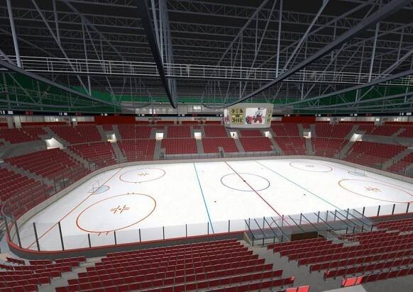 KV Arena - sportovní hala / tělocvična, zimní stadion krytý - Karlovy Vary