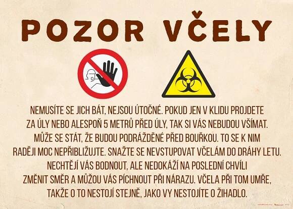 Cedule prodej medu - 420x300mm - CD33