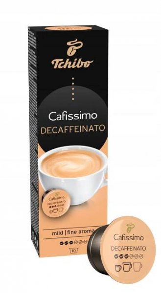 Tchibo Cafissimo Decaffeinated Káva bez kofeinu 10 x 2 kapsle Sada Značka Tchibo