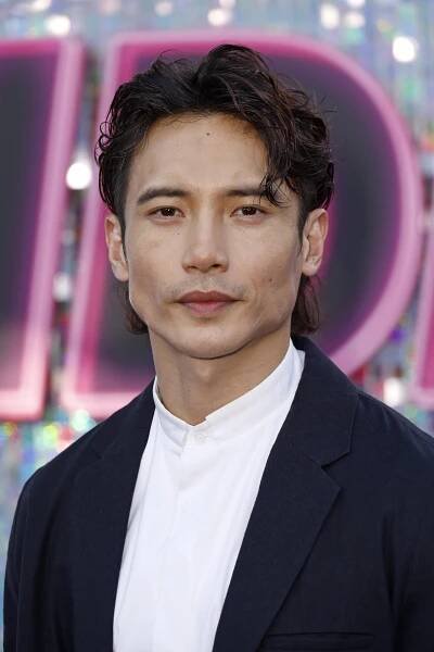 Manny Jacinto at an event for Joy Ride (2023)