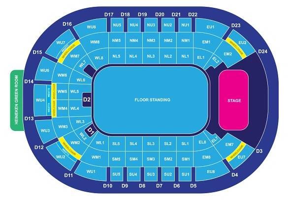Seating Maps | Seating Plan | SSE Arena Belfast