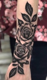 Notitle Floral Tattoos Tetovani Na Ruku Tetovani Ruze