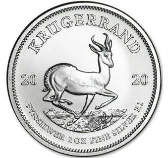 2020 krugerrand silver 1oz reverse light