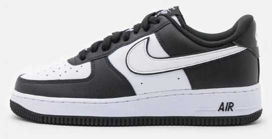 Nike Sportswear - AIR FORCE 1 07 - Tenisky - black/white, Zvětšit