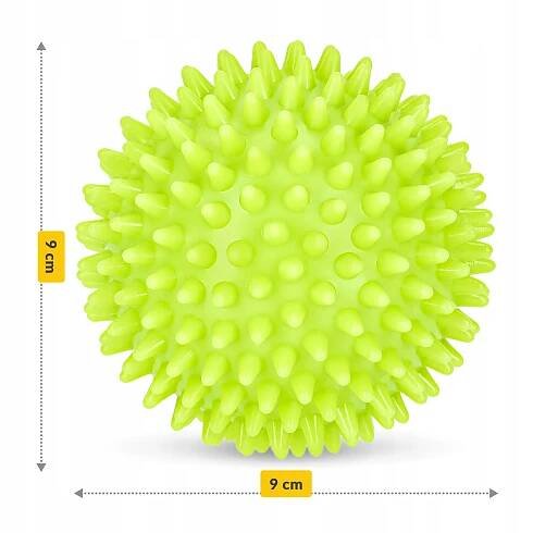 Masážní míč s hroty 9 cm
