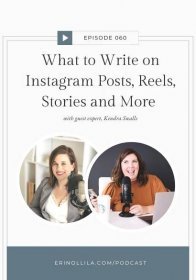 What to Write on Instagram Posts and More with Kendra Swalls
