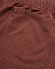 Bode – French Terry Sweat Shorts Brown
