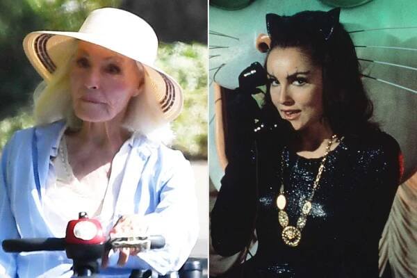 Original Catwoman Julie Newmar, 91, Seen During a Rare Public Appearance in L.A.
