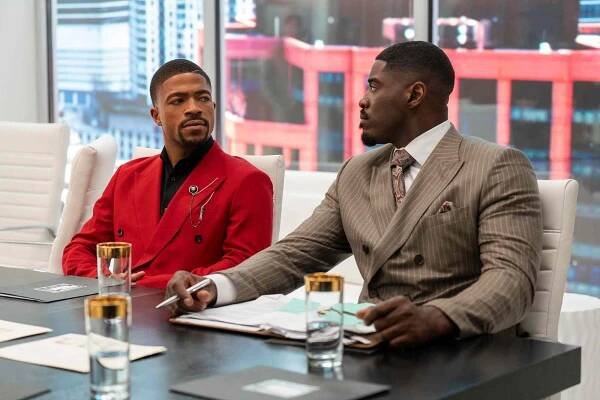 Steven G. Norfleet as Charles and Terrell Carter as Varney in 'Beauty in Black' season 2, part 1