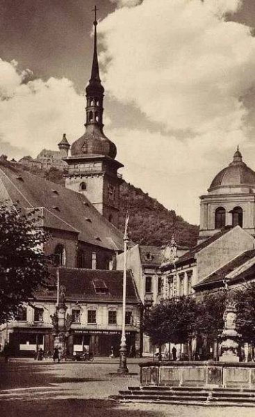 Kostel ve starém Mostě.