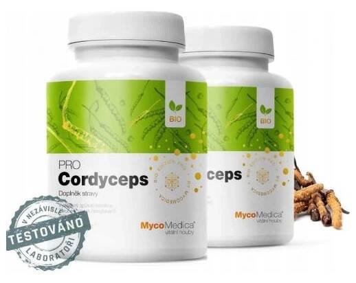 MycoMedica Cordyceps PRO 2 x 90 kapslí