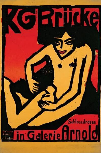 File:Ernst Ludwig Kirchner - Poster for the exhibition for the artists' group 