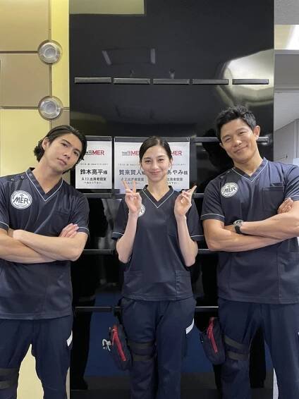 Kento Kaku, Ajami Nakadžó, Rjóhei Suzuki - Tókjó MER: Haširu kinkjú kjúmeišicu - Z natáčení