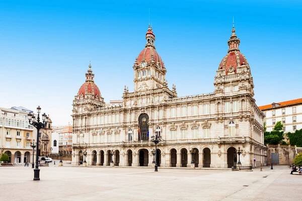 A Coruña v říjnu 2025 - Počasí a Průměrná teplota v říjnu - Španělsko