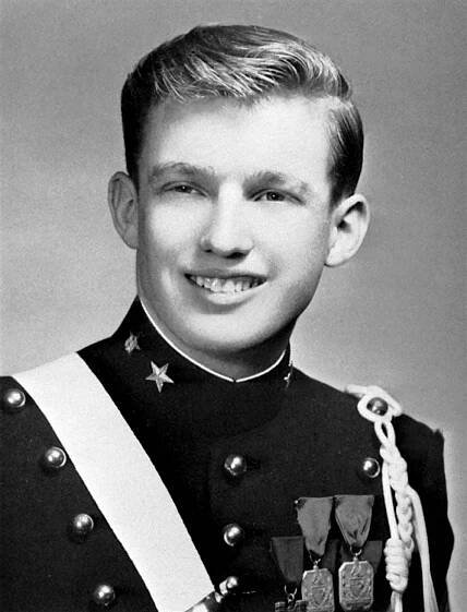 US election 2020: Trump and Biden pictured through the years Roy Cohn, Kim Jong Il, First Ladies, Yul Brynner, John Kerry, Military School, Yearbook Photos, Stevie Ray Vaughan, Military Academy