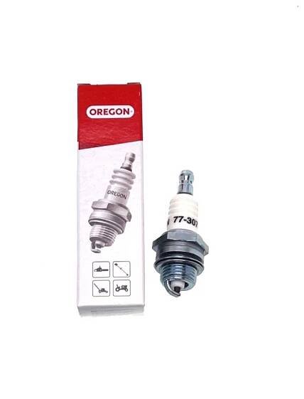 Oregon zapalovací svíčka 77-307-1 (Champion RCJ6Y Bosch WSR6F NGK BPMR7A Stihl OEM 11104007005 SOLO 2300389)