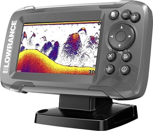 Sonar na ryby Lowrance HOOK2 4x GPS se sondou Bullet Skimmer / 200 kHz / 480 x 272 px / 4,3´´ / 10,4 - 17 V / alarm / podsvícení