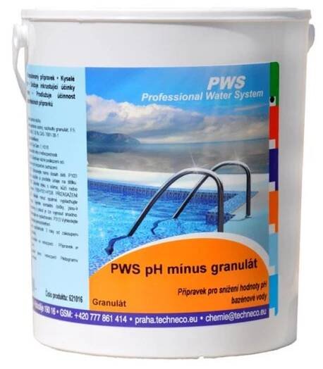 PWS pH mínus granulát