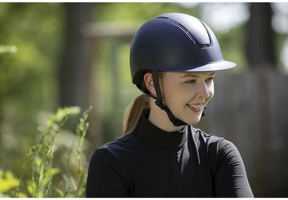 Jezdecká ochranná helma HKM Lady Shield VG1