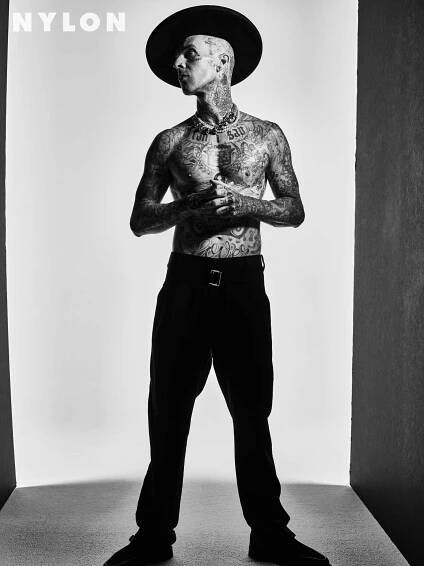 Travis Barker Nylon Magazine