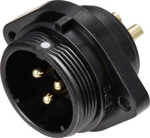 Weipu SP2113 / P 3 kulatý faston, 1 ks