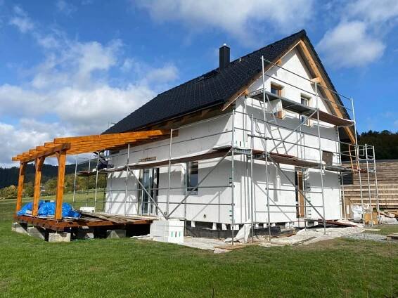 Rodinný dům na Dolní Bečvě - SIVAP Stavební firma | Domy na klíč, rekonstrukce, stavební práce