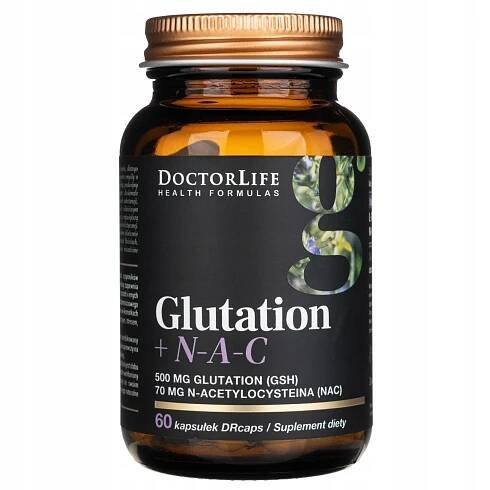 Doctor Life L-Glutation N-Acetyl-Cystein 60 kapslí