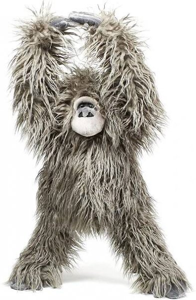"Raggy", Gorilla mit Klettverschluss an den Händen - 55 cm (Höhe)