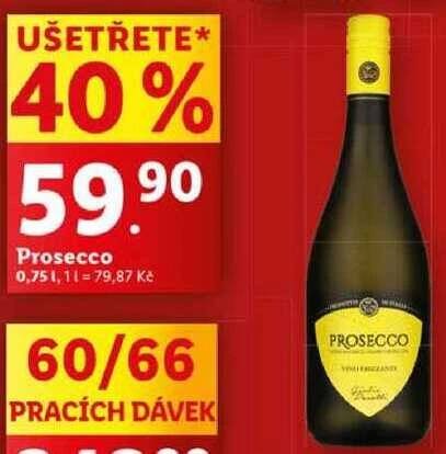 Prosecco, 0,75 l