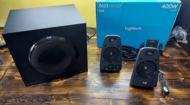 logitech z623 enceinte pc test