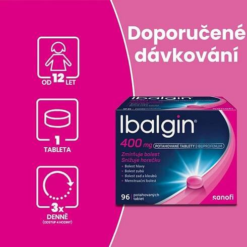 IBALGIN 400MG TBL FLM 96