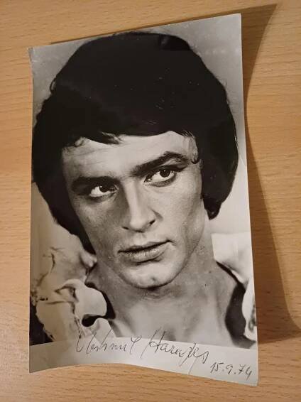 Harapes Vlastimil - herec a tanečník - foto s originálním autogramem