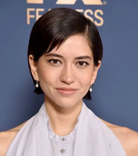 Sonoya Mizuno with a long pixie
