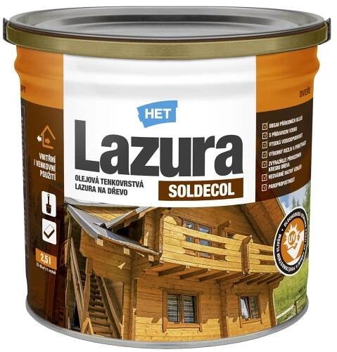Lazury, napouštědla na dřevo, ochrana dřeva