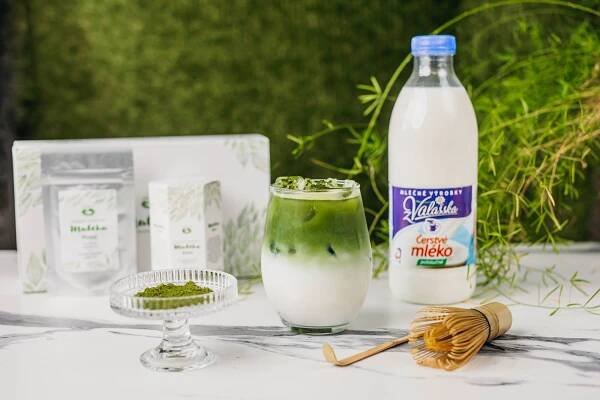 Sílu a vitalitu samurajů vám dodá nápoj Matcha Hisui Latte s mlékem z Mlékárna Valašské Meziříčí - Tojesenzace.cz