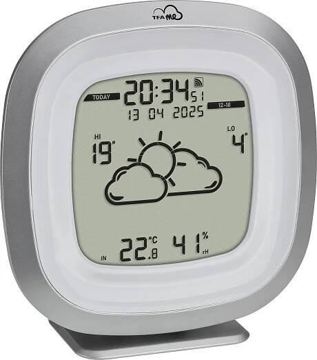 TFA Dostmann TFA.me ID-03 35.8101.54 internetová meteostanice Předpověď pro 4 dny Počet senzorů (max.) 5
