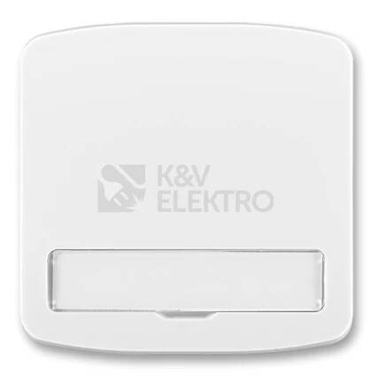 ABB Tango kryt vypínače bílá 3558A-A00620 B s popisovým polem