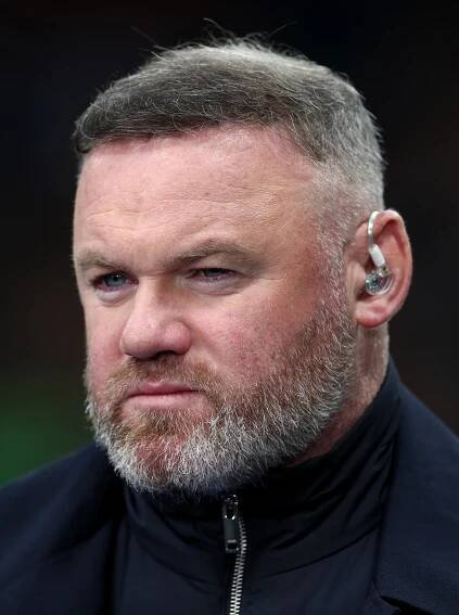 Headshot of Wayne Rooney, former professional footballer and current TV pundit.