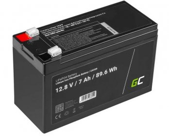 Green Cell LiFePO4 Baterie 12V 12.8V 7Ah pro
