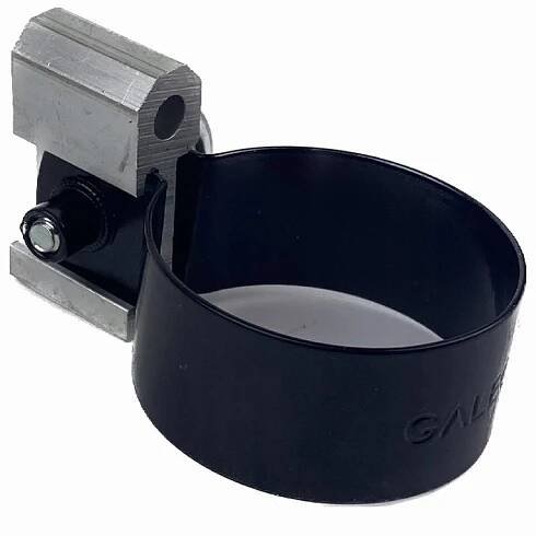 Objímka pro trubky 50 mm GALECO PVC černá RAL 9005