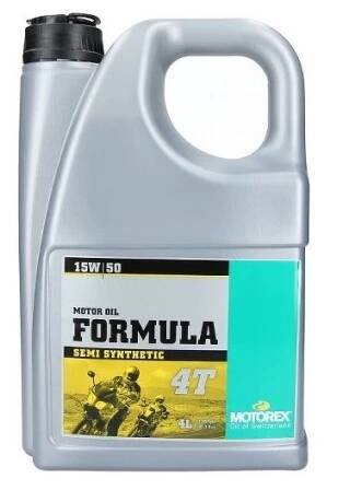 MOTOREX - Formula 4T 15W50 - 4L 