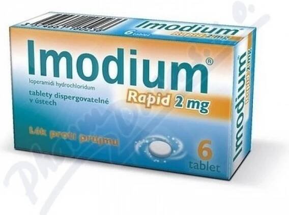IMODIUM RAPID POR 2MG POR TBL DIS 6