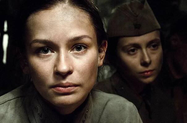 Julija Pěresild, Polina Pachomova - Bitva o Sevastopol - Z natáčení